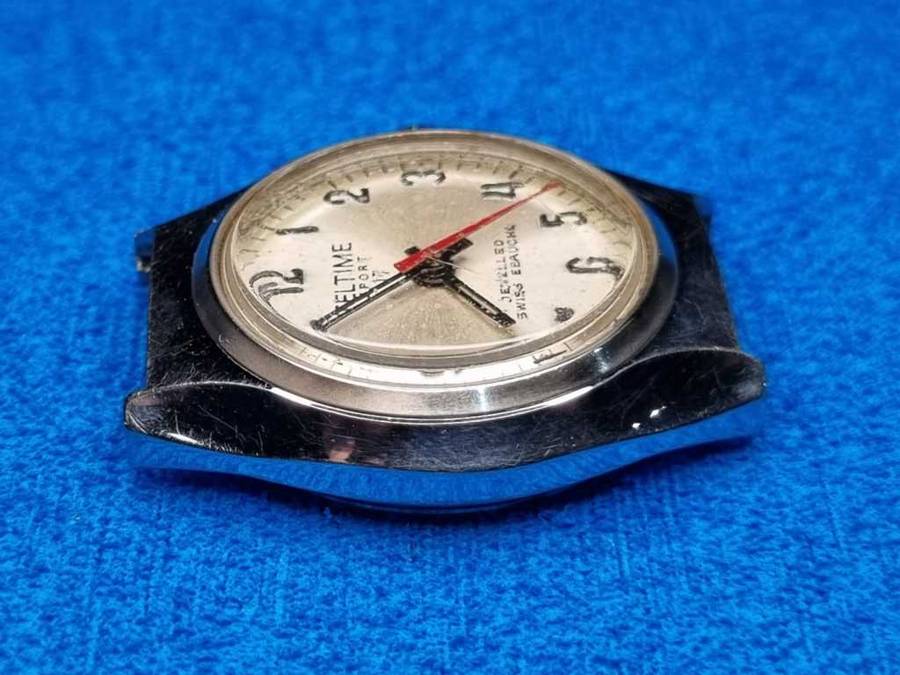 Vintage TelTime Swiss mechanical