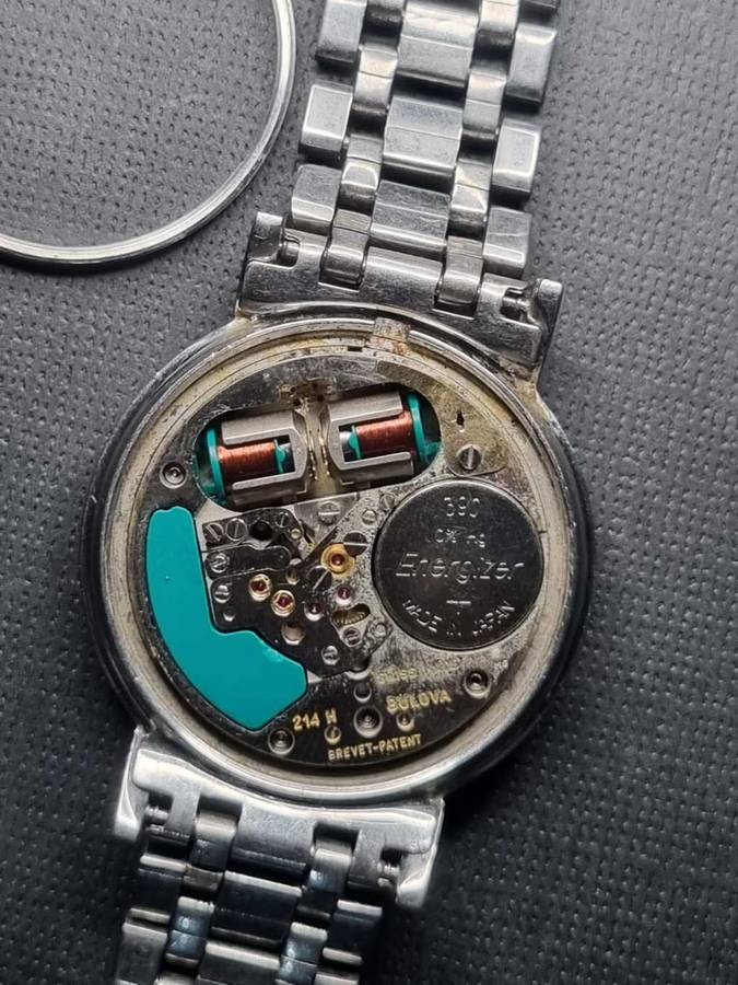 Vintage Swiss Bulova Accutron Rail Road Approved (not working)