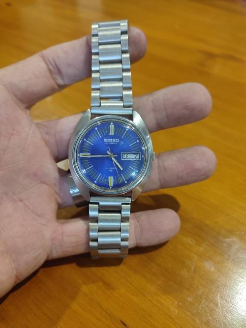 Seiko 7006-8060 Automatic Blue Dial