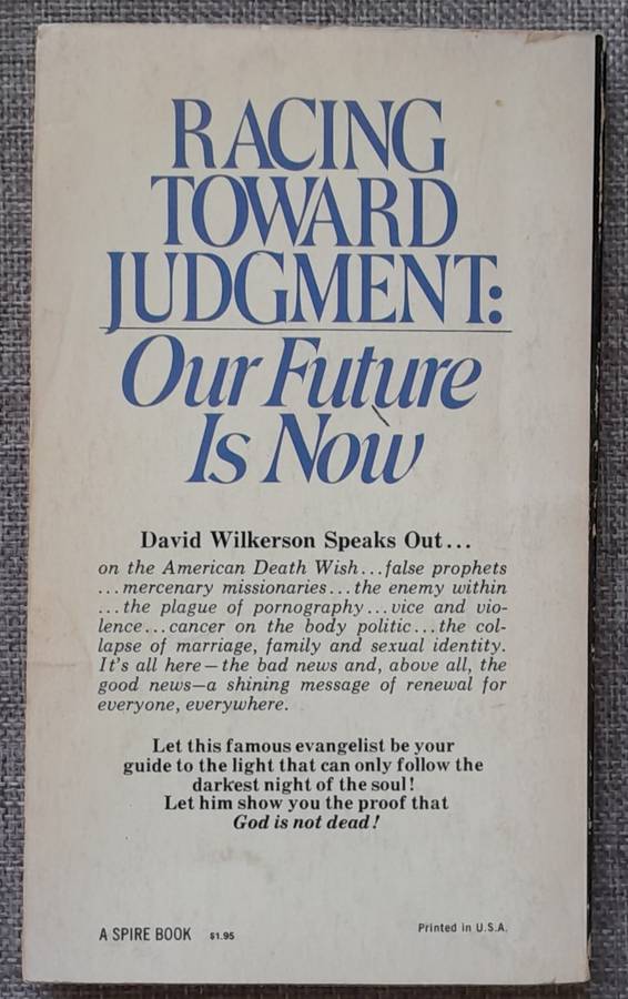 Racing towards Judgement - David Wilkerson