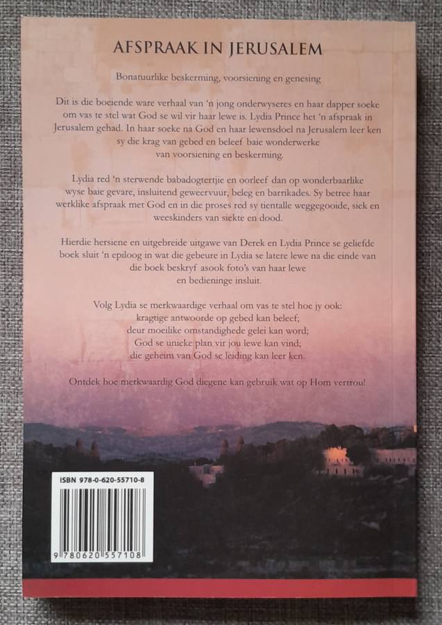 Afspraak in Jerusalem - Derek Prince (Book is brand new)