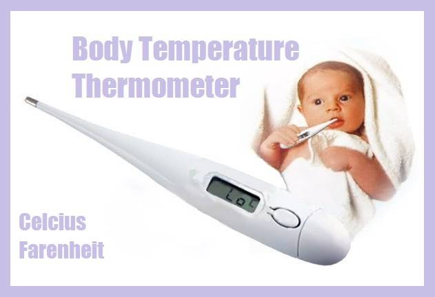 Digital LCD Thermometer Degree Fever Child Baby Care