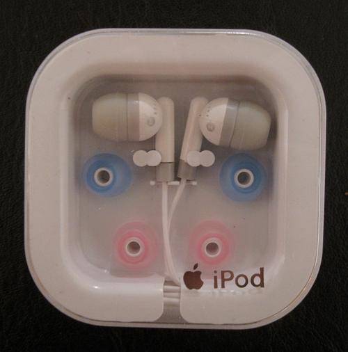 3.5MM Gold-Plated Plug Earphone for iPod and other MP3,MP4 [WHITE]