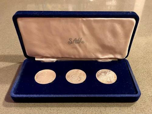 Beautiful Set of RSA 1988 Silver Proof R1s