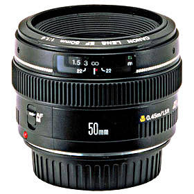 Canon EF 50mm 1.4 lens