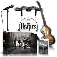 Nintendo Wii Console Bundle, 9 games plus Beatles Rock Band Limited Edition!