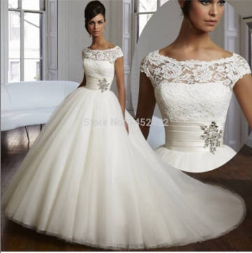 Wedding Dress - Elegant Bridal Ball Gown