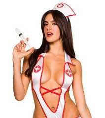 SEXY NURSE COSTUME!! - Lingerie - Free Shipping