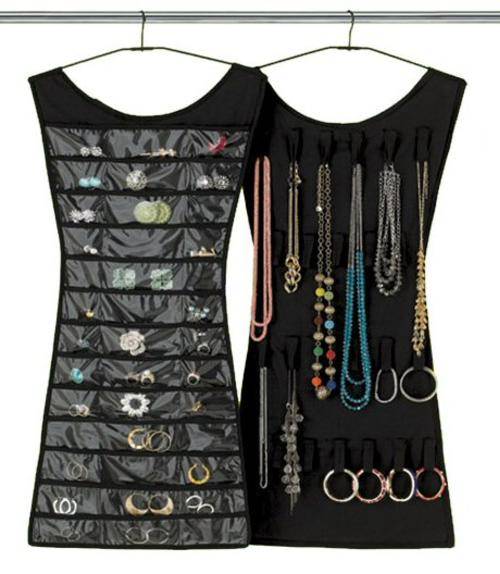 2 Sided Hanging Jewelry Organiser