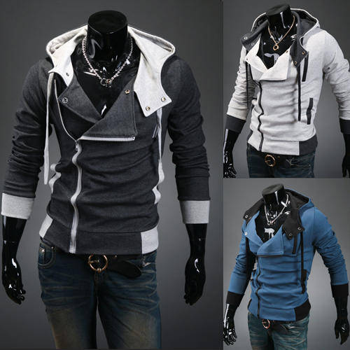 Men's Gray/Blue/White Coat - *Door delivery for only R150*