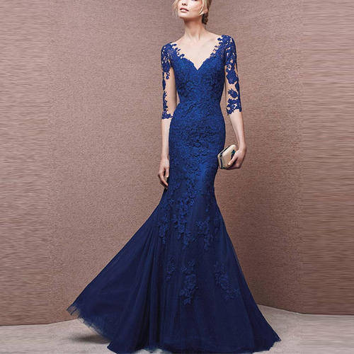 Beautiful Dark Blue Dress  - - *Door delivery for only R45*
