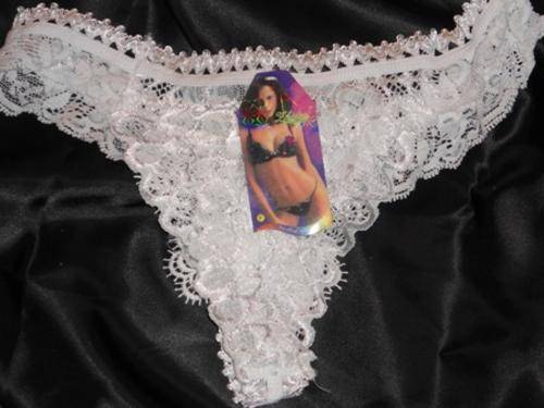 SALE!!!!!!!! 50% DISCOUNT ON PRETTY WHITE LACE THONGS