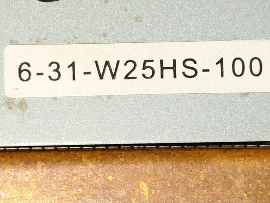 MSI S6000 X600 FAN AND HEATSINK BS5005HS-U89 - 6-31-W25HS-100