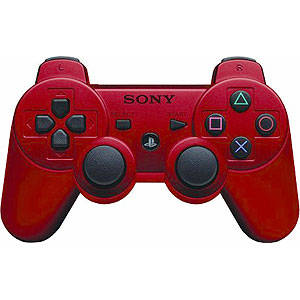 Sony Playstation 3 Wireless PS 3 Controller Remote Red