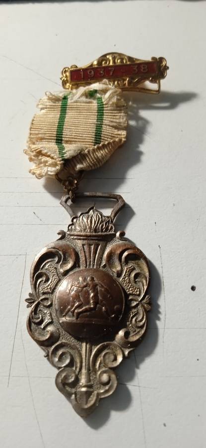 1937 FOOTBALL MEDAL