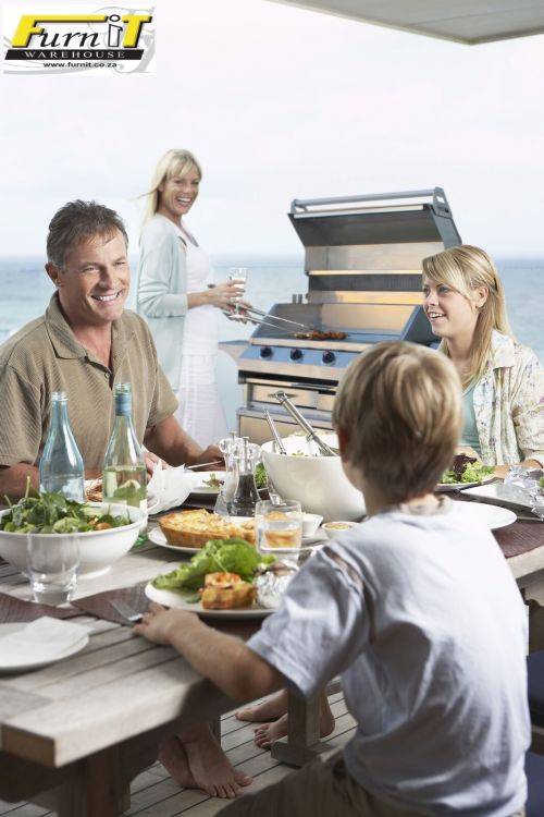 Chef Zodiac 4 Burner Gas Braai - S/S - Patented Heat Panels - Top Quality