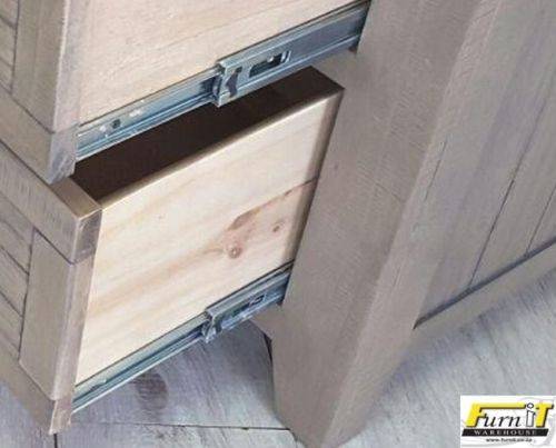 Atlantis 2 Drawer Pedestal - Solid wood