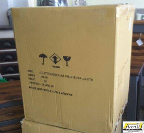 Atlantis 2 Drawer Pedestal - Solid wood