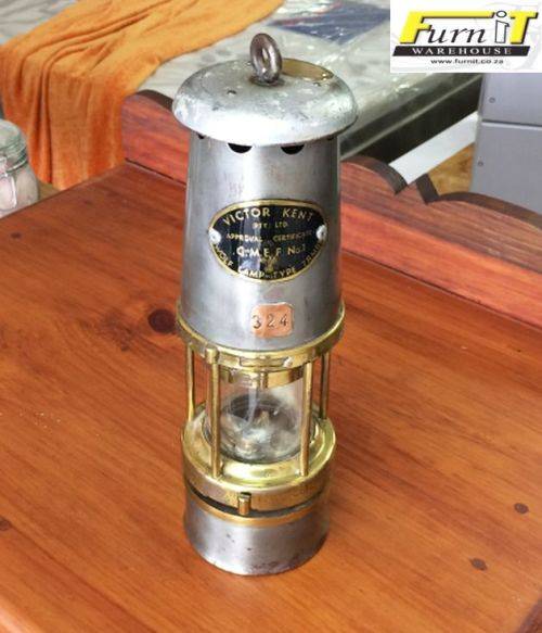 WOLF No 7 Miners Safety Lamp - Free Shipping