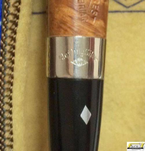 Sterncrest Sterling Imported Briar Root (LHS) smoking pipe - Unused - RARE!