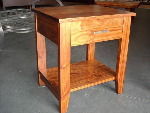 Bedside 1 x Drawer + magazine rack (pine night stand)