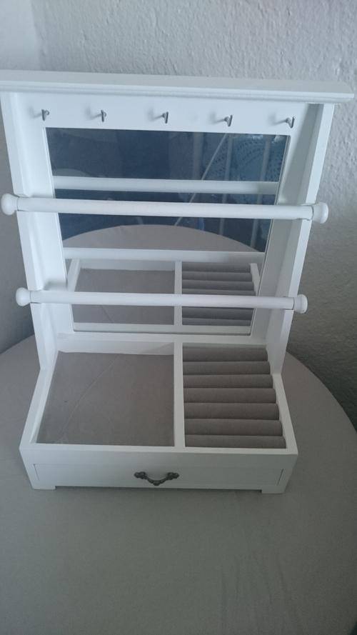 Wooden Jewelry Stand with Drawer