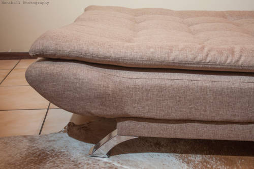 FABRIC Sleeper Couch LIGHT BROWN/ Sofa Bed
