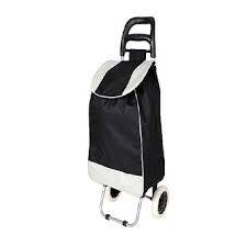 Grocery Large Shopping Trolley Bag On Wheels Push Tote Foldable Grocery Luggage