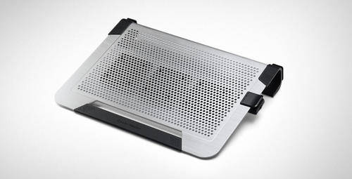 Coolermaster Notepal U3 Plus - Movable Fan Aluminum Cooling Pad (Silver or Black)