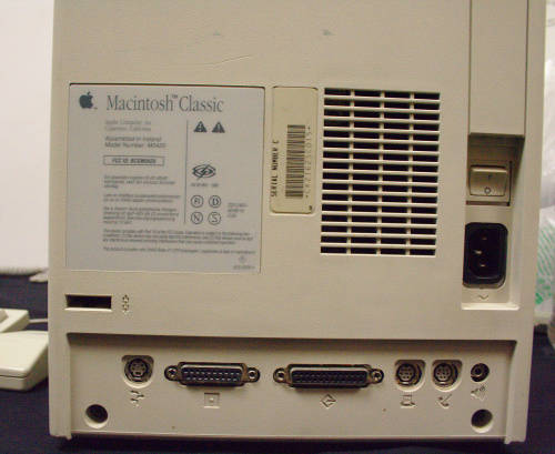 Macintosh Classic Personal Computer