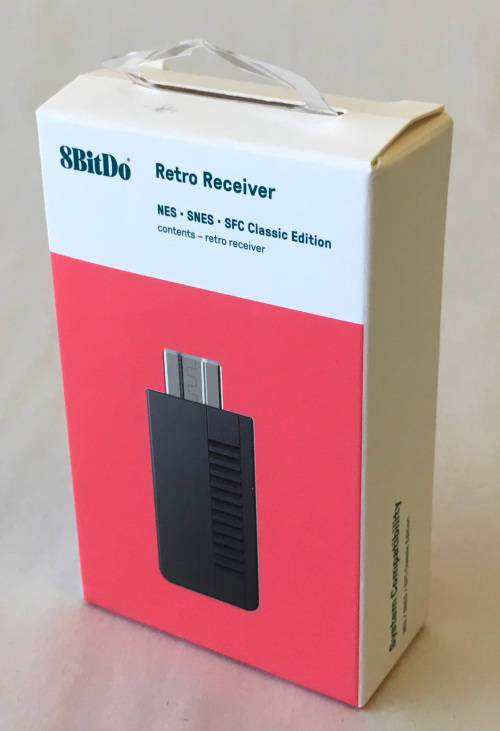 Nintendo Classic Mini, with an Official Second Controller, and two 8BitDo Retro Receivers
