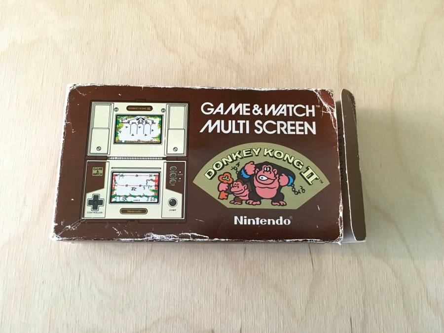 Boxed Nintendo Game and Watch, Donkey Kong II