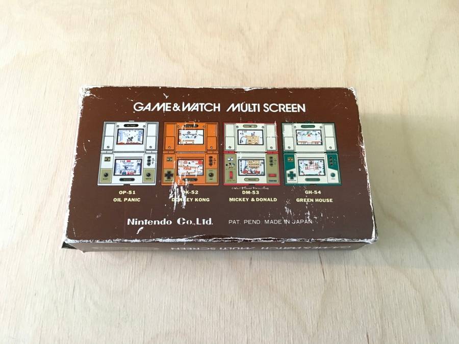 Boxed Nintendo Game and Watch, Donkey Kong II