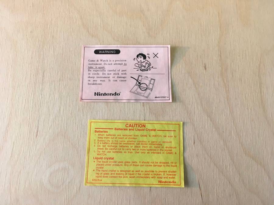 Boxed Nintendo Game and Watch, Donkey Kong II