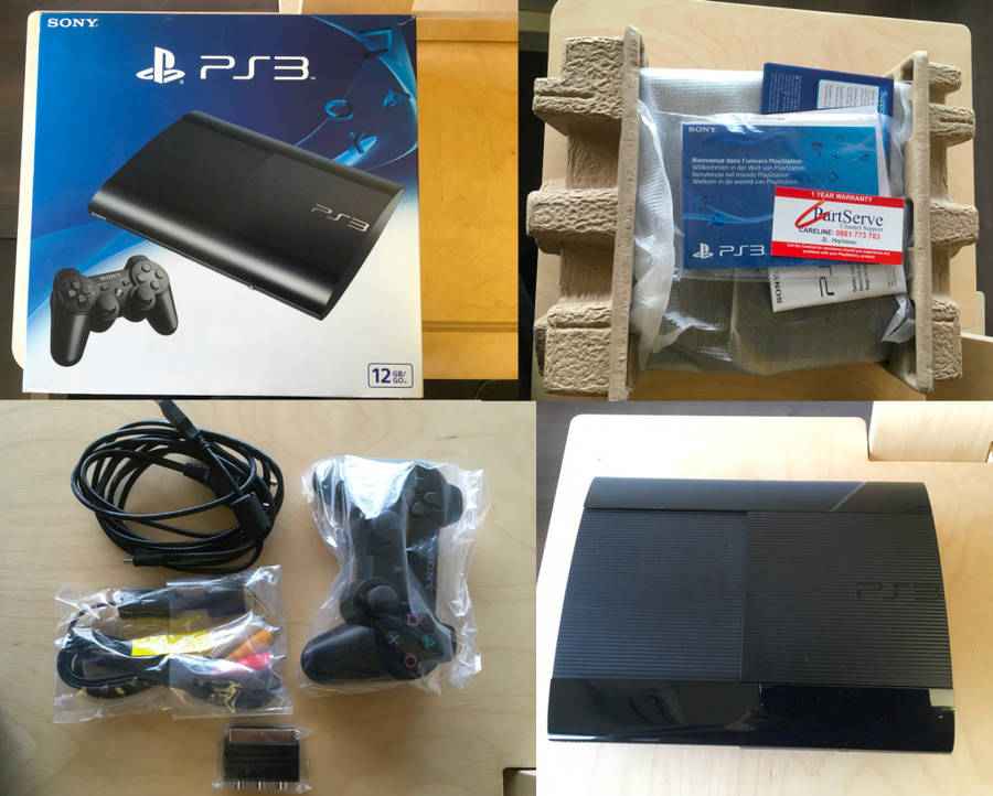 Mint Sony PlayStation 3, with 250GB SSD Upgrade, and Lots of Games