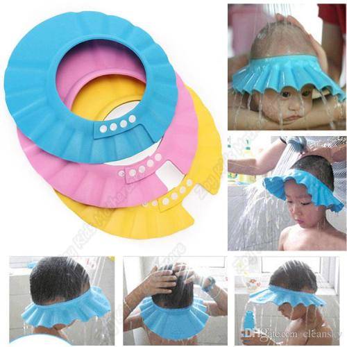 Baby Adjustable Shampoo Cap