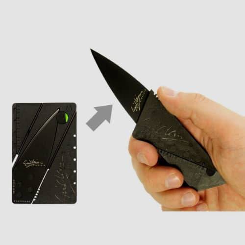 ALL FOR ONE BID - 4 x Folding Tactical Credit Card Knife