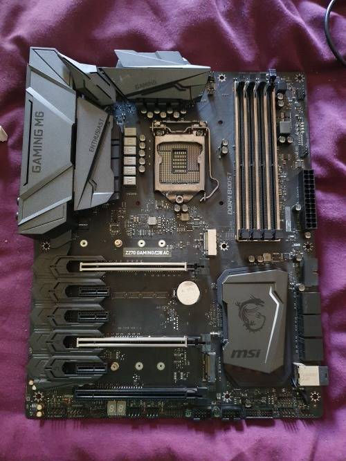 msi z270 gaming m6 ac please read