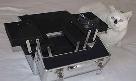 Large Metal Vanity Case