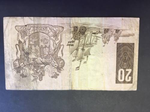 South Africa Twenty Rand GPC de Kock 3rd Issue 1984