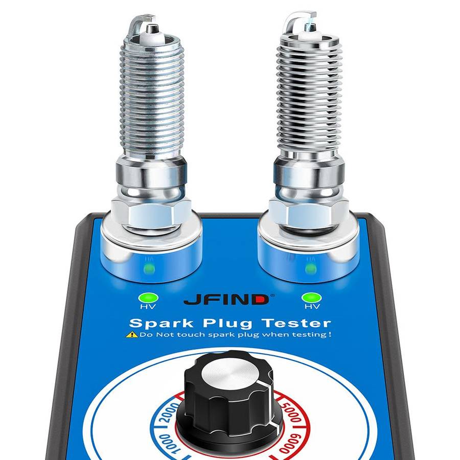 Car Spark Plug Tester with Auto Double Hole Detector Ignition Plug Analyzer 110V 220V/12V Vehicle