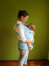 **** Baby UbbaBubba Wrap / Sling / Carrier in Black ****