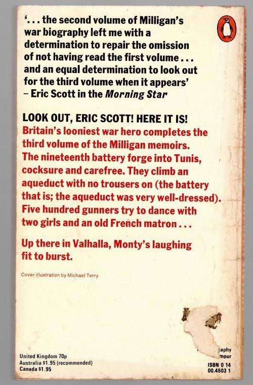 Monty: His Part in My Victory -- Spike Milligan