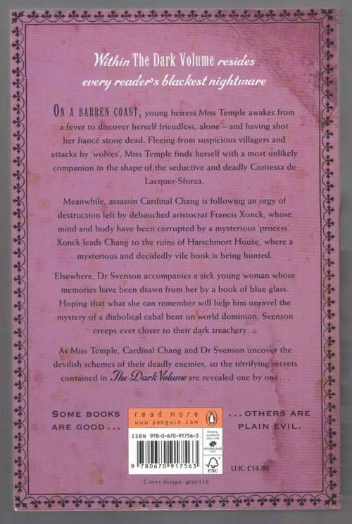 The Dark Volume -- G.W. Dahlquist