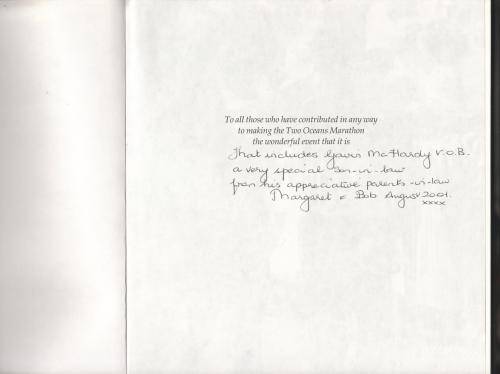 The Two Oceans Marathon Story -- John Cameron-Dow