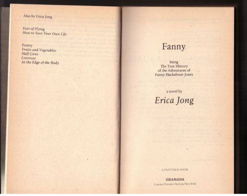 Fanny -- Erica Jong