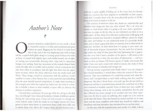 Shark!: Nature`s Masterpiece (The Curious Naturalist)  -- R. D. Lawrence