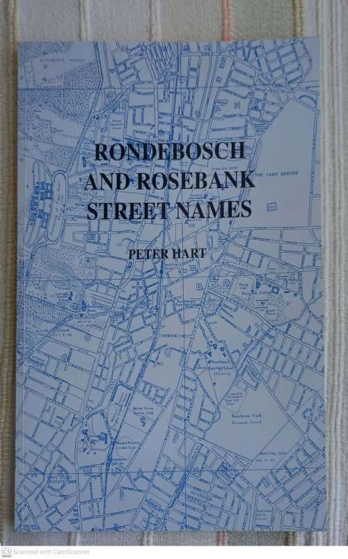 Rondebosch and Rosebank Street Names --  Peter Hart  **SIGNED**