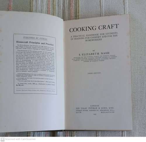 Cooking Craft -- S. Elizabeth Nash