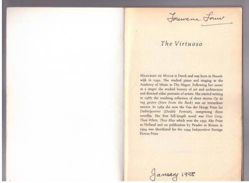 The Virtuoso  -- Margriet de Moor